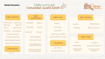 Comunidad Juvenil Zenith 3